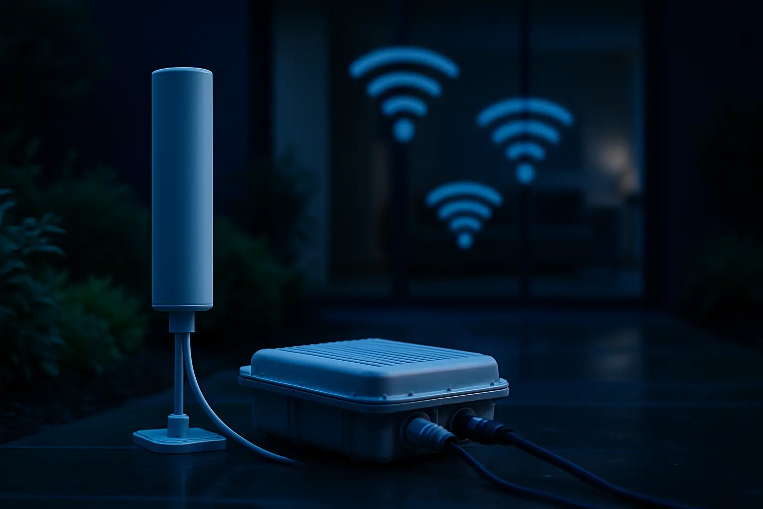 Buitenwifi: internet in de tuin of op het terras
