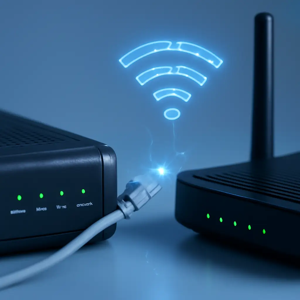 Internet valt weg oorzaak vinden - Stap 1: Controleer de lampjes op je modem en router
