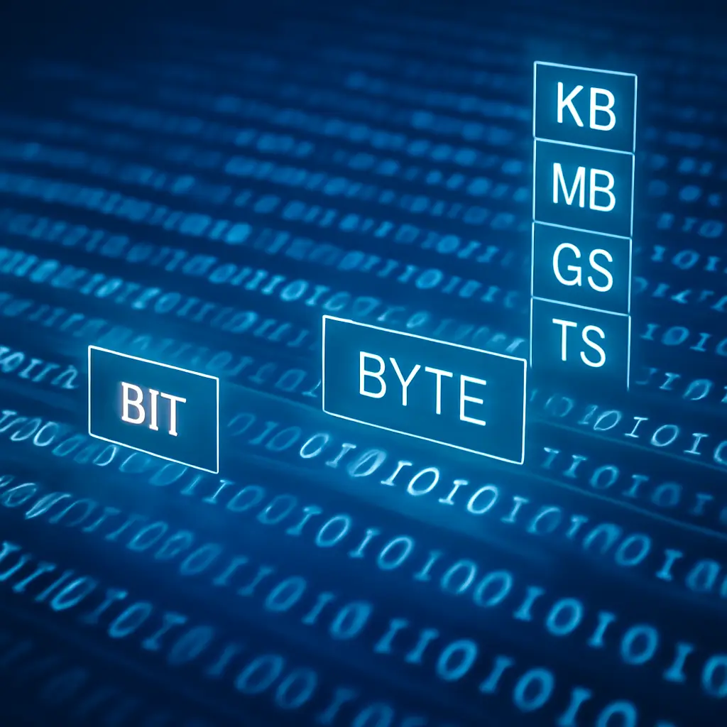 Mbps vs mbps verschil - Bits en bytes: de basis