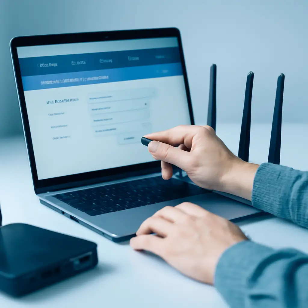 Router instellen beginner gids - Stap 1: Toegang tot het admin-paneel