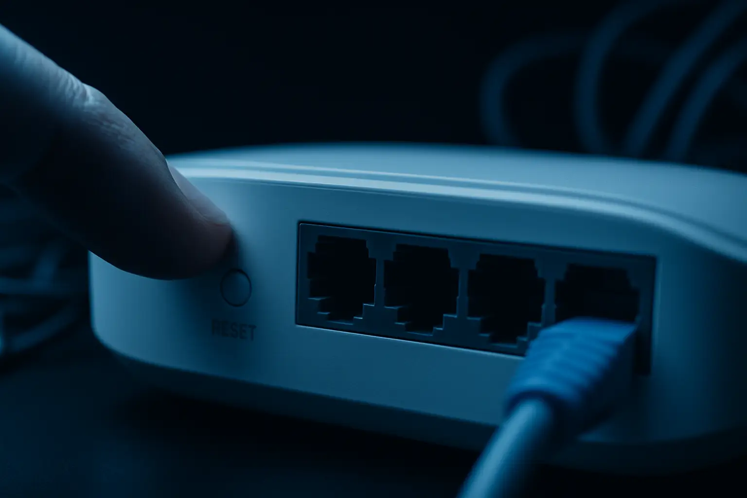 Router resetten: wanneer helpt het en hoe doe je het goed?