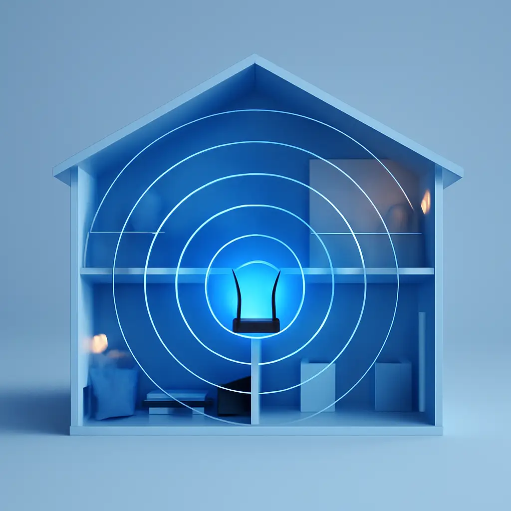 Wifi signaal versterken tips - 1. Plaats je router centraal in huis