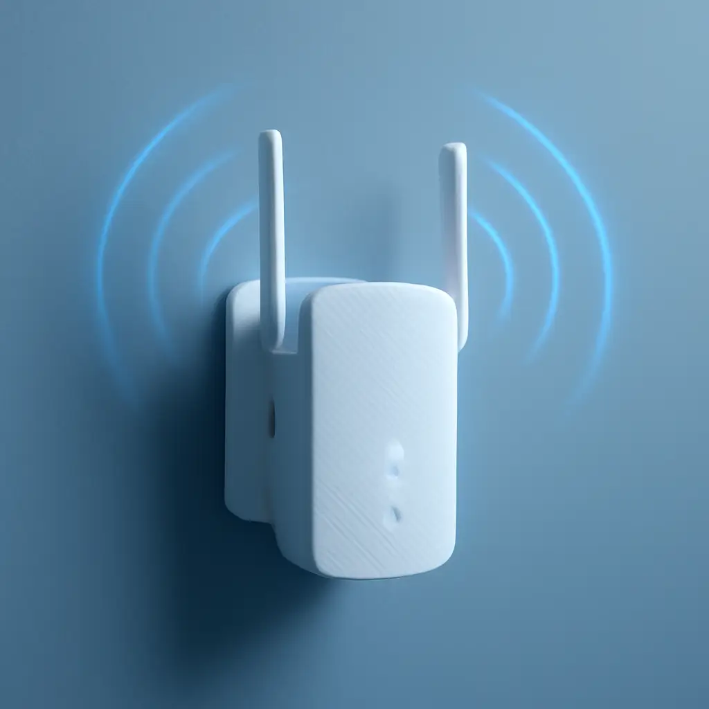 Wifi versterker vs mesh vs access point - Optie 1: De wifi versterker (repeater)